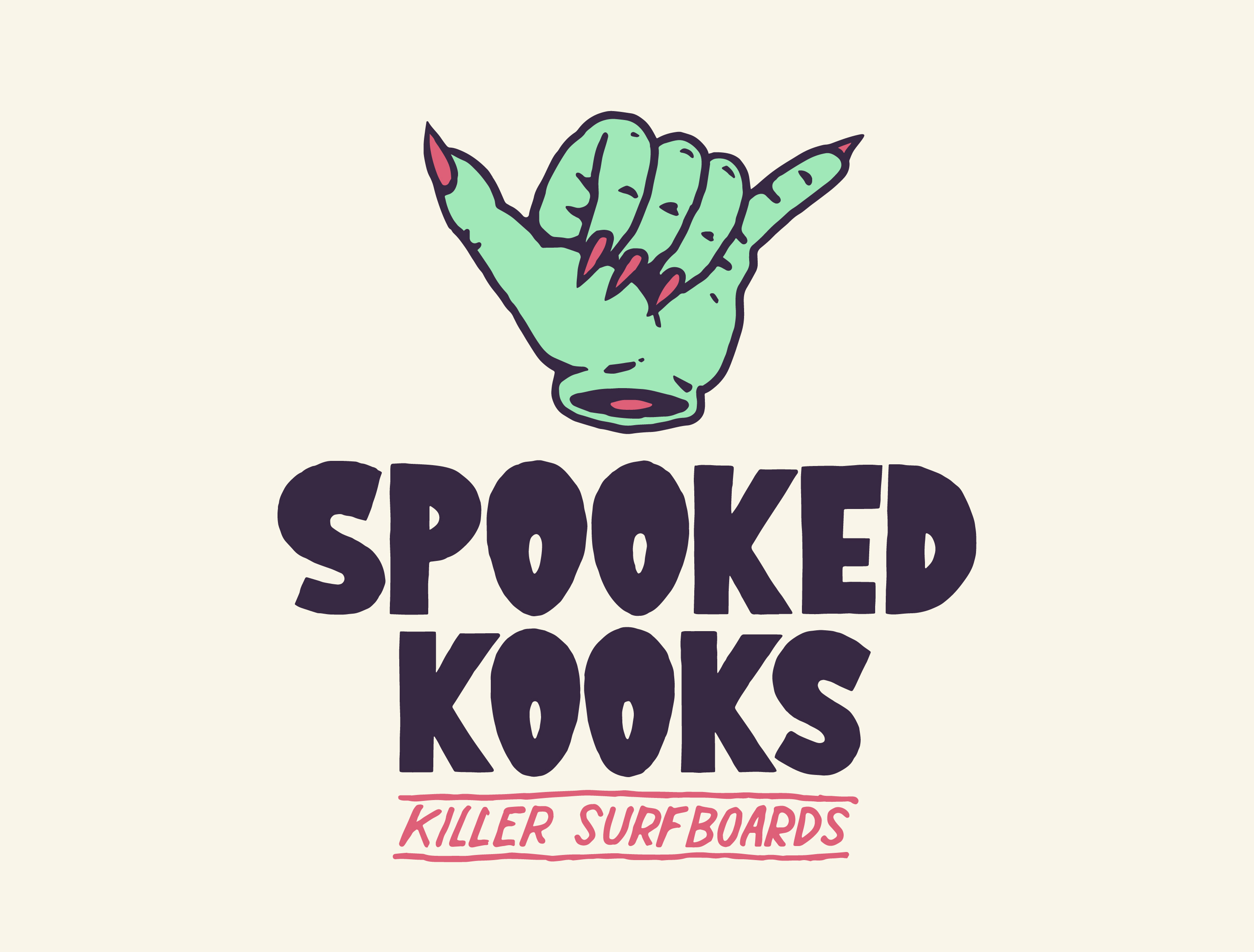 Final Spooked Kooks logo treatment